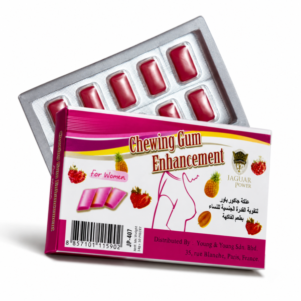 Jaguar Power Sex Enhancement Chewing Gum for Women thumbnail 3