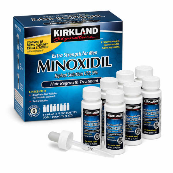 Kirkland Minoxidil 5% Hair Regrowth Treatment for Men thumbnail 3