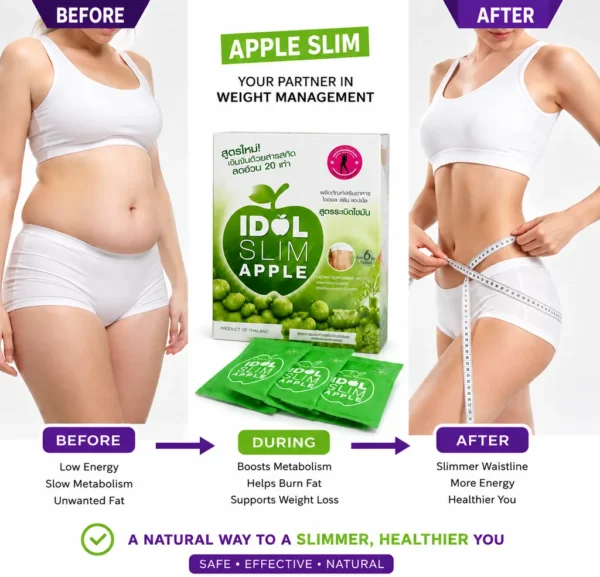 IDOL SLIM APPLE TEA