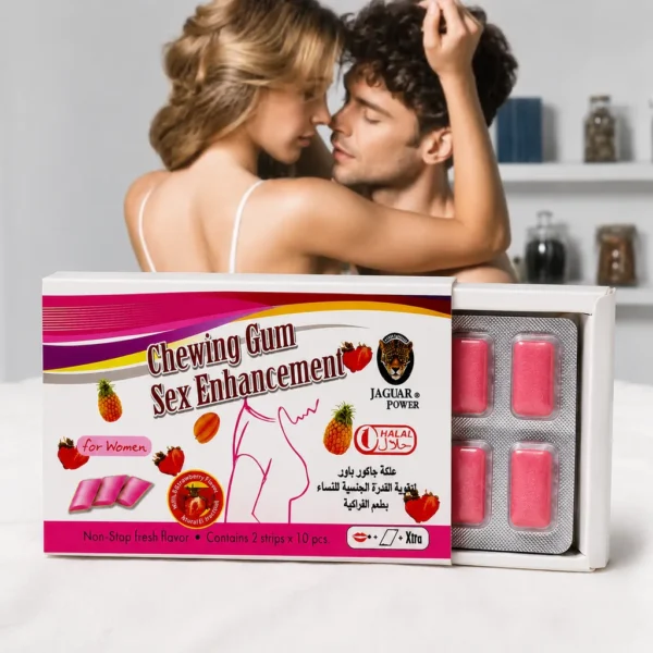 Jaguar Power Sex Enhancement Chewing Gum for Women