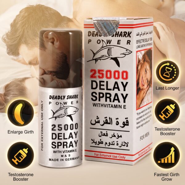 Deadly Shark 25000 Delay Spray for Men