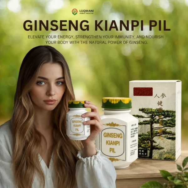 Ginseng Kianpi Pil Health Supplement  Green Herbal